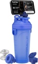Hydra Cup JailBreak Bottle (1st Generation) - Gratis din Shaker | Använd som Tripod för att titta på och spela in innehåll | Mixes Shakes | Inkluderar Phone Clip, Pill Container, Funnel, Shaker Bottle & Dual Mixers