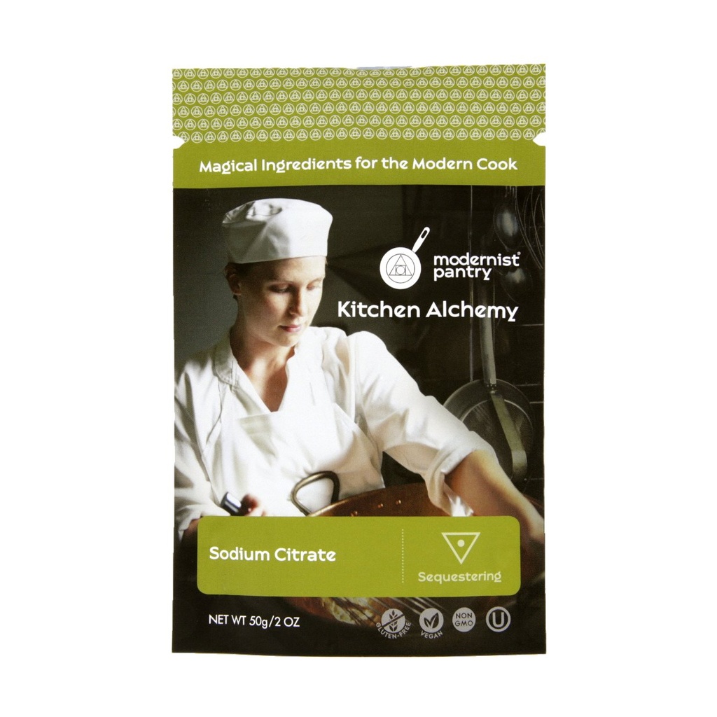 Ren natriumcitrat Non-GMO Gluten-Free Vegan OU Kosher Certified (Molecular Gastronomy) - 50g / 2oz