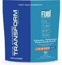 Transformera MCT Olja & CLA Blend Nutrition - Stöder hälsosam vikthantering Lean Muscle Mass, icke-GMO, Gluten-Free, 50 portioner