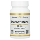 Kalifornien Gold Nutrition Pterostilbene, 50 mg, 30 Veggie Capsules