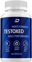 Testoxed Capsules Supplement, Testoxed Advanced Men Wellness Support, Officiell Testoxed Maximum Strength Energy Performance, Testoxed Premium Dietary Formel Reviews (1 Pack - 60 kapslar)