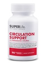 Cirkulationsstöd - med Hawthorn Berry, Ginkgo Biloba, Butcher's Broom, Horse Chestnut, L-Arginine & Ginger Root | Främjar hälsosamt blod, syre och näringsflöde | Supplement - 90 kapslar