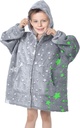 MeMoreCool Wearable Blanket Barn Blanket Hoodie, Hooded Blanket Kids Comfy Blanket Sweatshirt, Toddler Blanket med Hood
