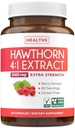 Super Potent Hawthorn Berry Extract Capsules - Hawthorn Berry Supplement Made från Extra Strength Concentrate för att stödja hjärt- och matsmältningshälsa - Vegan Non-GMO & Gluten Free (2 Månadsförsörjning)