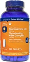 Medlemmens Mark Triple Strength Glucosamine 1500mg & Chondroitin MSM 1288mg tabletter (1 flaska (220 tabletter)