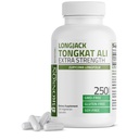 Bronson Longjack Tongkat Ali extra styrka, 250 vegetariska kapslar