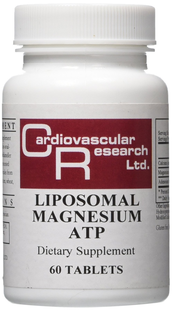 Kardiovaskulär forskning Magnesium ATP Tabletter, 60 Count