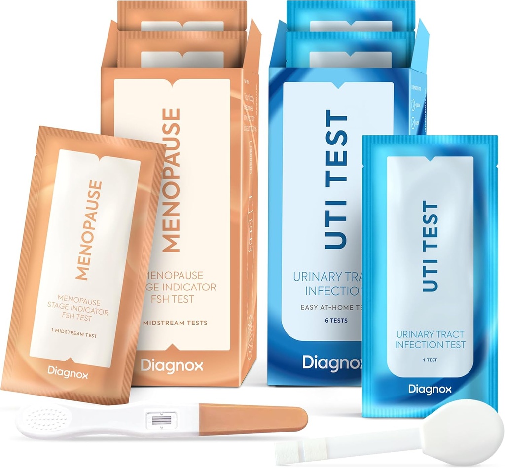 FSH Menopause Test Kit [5 Tester] och UTI Test Kit [6 Tester]