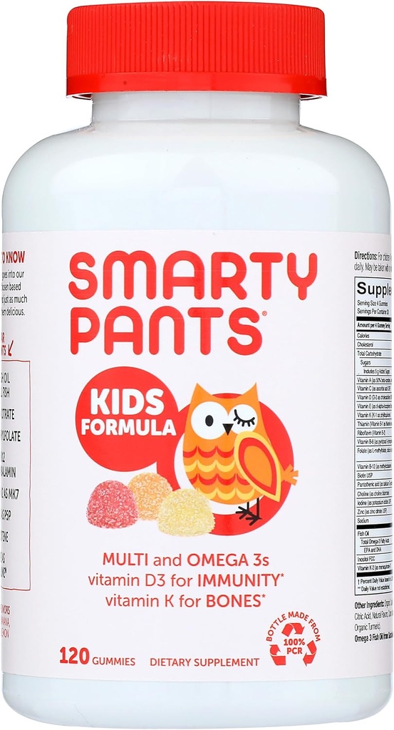 SMARTYPANTS Barn Slutför 120 Gummies, 120 CT