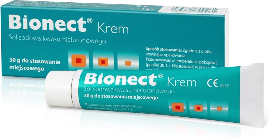 BIONECT-kräm för irriterad och skadad hud, lindrar den akuta och kroniska sårläkningen av Fidia
