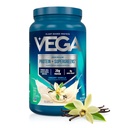 Vega Premium Protein + Supergreens - 20g Protein, Creamy Vanilla, 25 portioner, Spinach, Kale, Alfalfa Grass, Broccoli, 0g Added Sugar, Non-GMO, Gluten Free, Dairy Free, 1,68 lbs (Packaging May Vary)