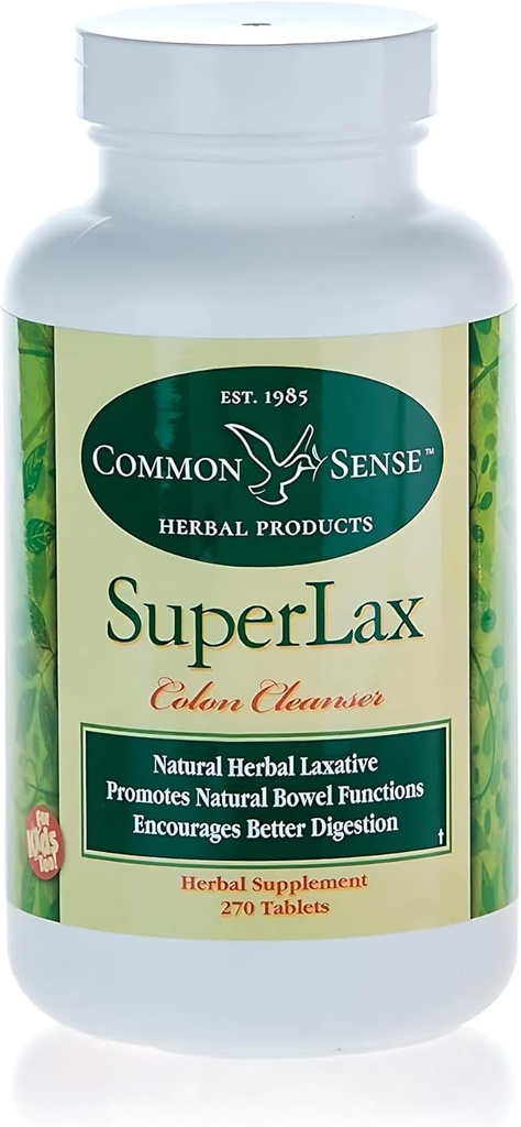 Vanliga Sense Herbal Products SuperLax (270): Colon Cleanser