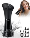 HeaDot Ear Wax Removal med Smart Water Temperature, Vattendriven Ear Cleaner med 6 Tips, Säker och effektiv Ear Wax Removal Kit med 4 trycknivåer - IPX7