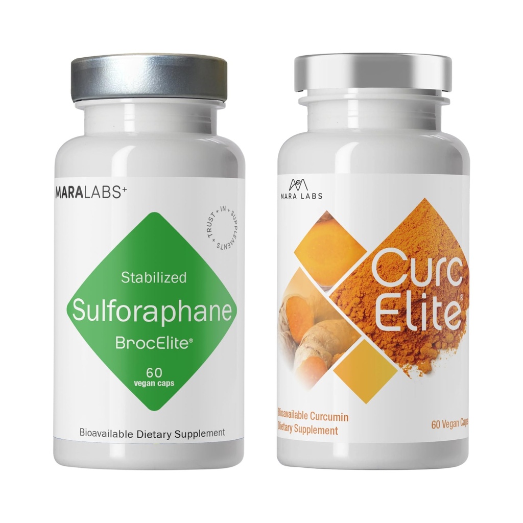 Mara Labs Plus, 60 kapslar och CurcElite, 60 kapslar