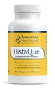 Forskade näringsämnen HistaQuel - Dual-Action Histamine & Mast Cell Support Formel - Kliniskt Forskad Flavonoid & Herbal Formel med Sting Nettle & Black Cumin Seed Oil, 120 kapslar