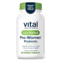 Hyperbiotika Vital Nutrients Pro Women Probiotics for Women | Vaginal Probiotics for PH Balance | Oral Probiotic for Vaginal Health and Urinary Tract Health | 6 Riktat stammar | 60 Vegan tabletter