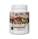 Core Nutritionals Vegan Gourmet Plant Based Protein Blend | med Vegan BCAAs | Laktos, Soja, Sugar och Gluten Free | 21g Pea Protein | 2 Pound (Chocolate Brownie Batter)