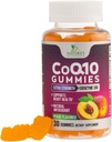 CoQ10 Gummies 100mg - 3X Styrka, Hög Absorption, Antioxidant Supplement för Heart Health Support & Energy Production, Ultra Coenzyme Q10 Vitaminer, Coq 10 Supplements, Non-GMO - 30 CoQ10 Gummies