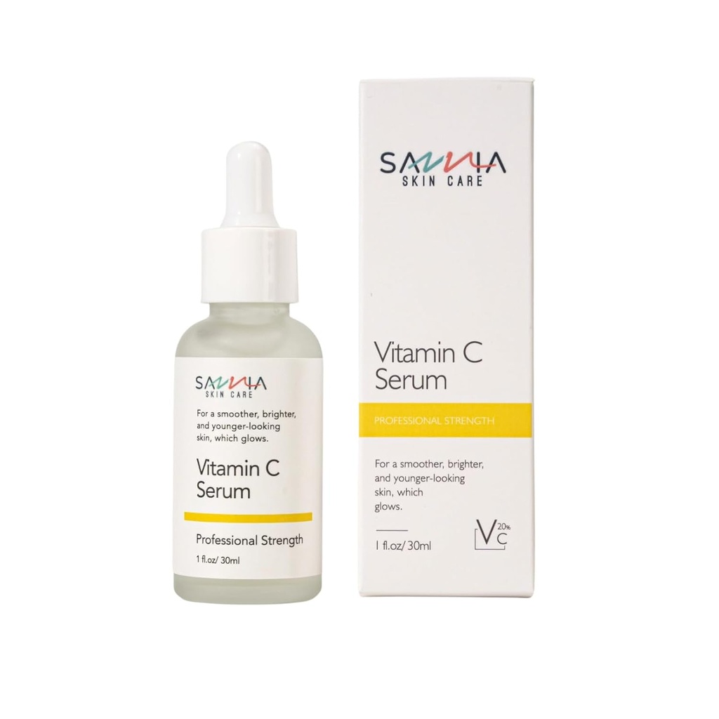 Vitamin C Serum För Ansikte, För En Smoother, Brighter och Yngre utseende Skin, Som Glöder, Hydrates Och Händer Ut Hud Ton, 1 fl.oz / 30ml