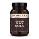 Dr Mercola Fermented Black Garlic - Antioxidant Supplement - för Immune, Cellular & Heart Health Support - Inkluderar S-Allyl-Cysteine - Non-GMO, Gluten-Free & Soy-Free - 60 kapslar (30 portioner)