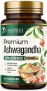 Ashwagandha Supplements - 2100mg Ashwagandha Capsule för kvinnor och män, naturligt antioxidantstöd, Ashwa Root Extract, Extra Strength Calm Support med Black Pepper, Vegan & Gluten Free - 120 kapslar
