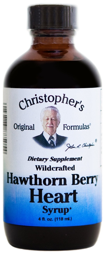 Dr Christophers ursprungliga formler Hawthorn Berry Heart Syrup, 4 Ounce