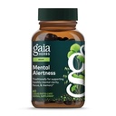 Gaia Herbs Mental Alertness - Brain Support Supplement för att hjälpa till att upprätthålla fokus och minne * - med Eleuthero, Ginkgo Leaf, Gotu Kola, Rosemary & Oats - 60 Vegan Liquid Phyto-Capsules (15-dagars leverans)