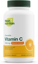 Färsk näring Vitamin C Chewables - Kraftfull 1500mg per dag Immune Support - All Natural Tasty VIT C Supplement - Vegan Friendly, Non-GMO, Gluten & Soy Free - 90 Chewable tabletter