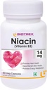 Generisk Niacin 14mg Vitamin B3 med Inositol 50mg Supplement - 60 Veg kapslar