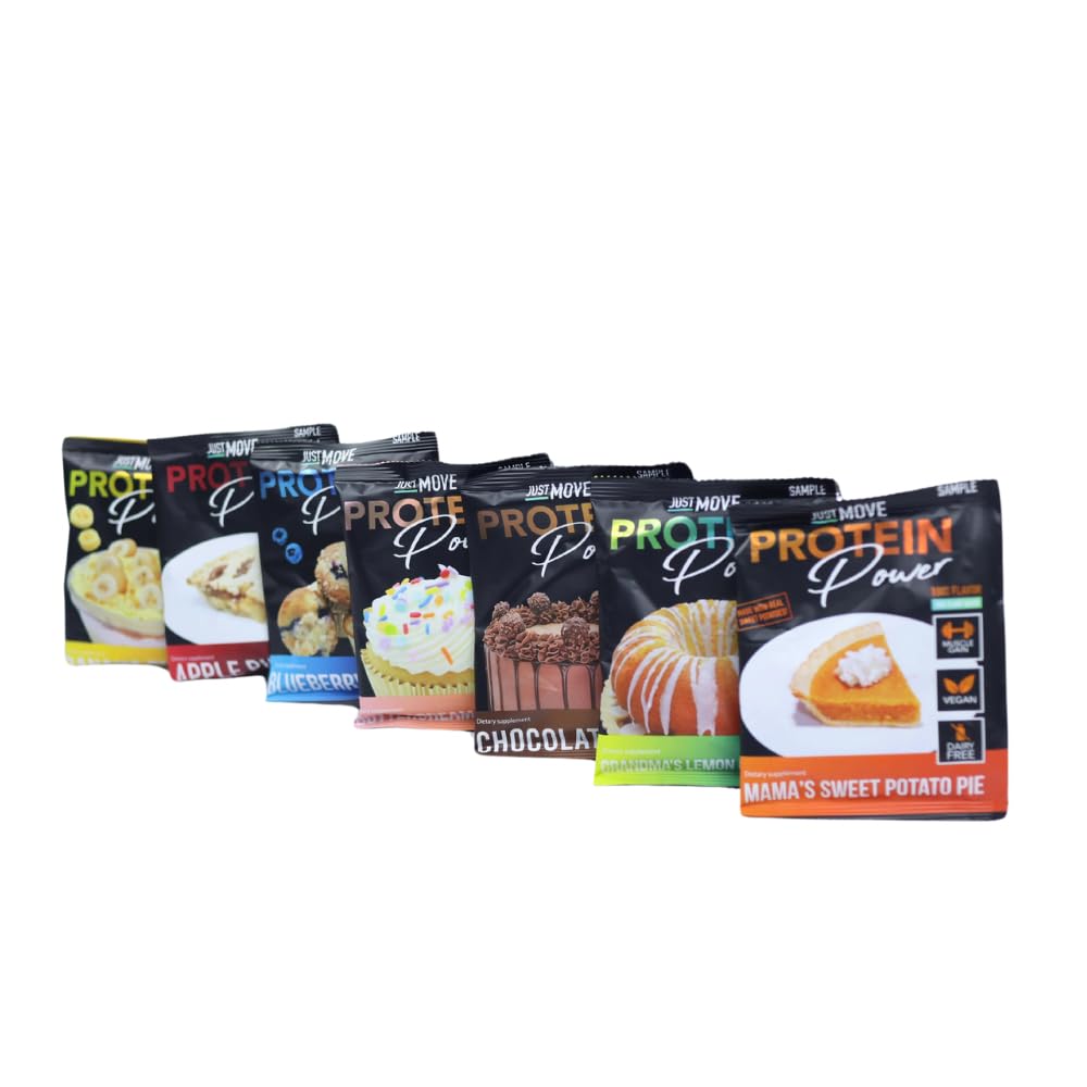 Just Move Protein Sample Pack Bundle - 7 smaker