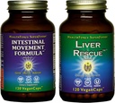HEALTHFORCE SUPERFOODS Variety Pack - Liver Rescue 120 VeganCaps + Intestinal Movement Formel 120 VeganCaps