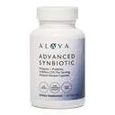 Alaya Naturals Advanced Synbiotic - Probiotic + Prebiotic - 14 miljarder CFU Delayed Release Probiotic Supplement med prebiotika från Sunfiber® och L-glutamin för Gut Lining Integrity - 60 kapslar