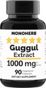 MONOHERB Guggul Extract 1000 mg - 90 vegetariska kapslar