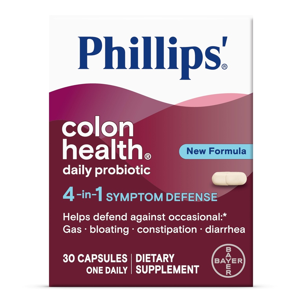 Phillips Colon Health Probiotic Capsules, 30-Count Bottle - Köp Packs and Save (Pack of 2)