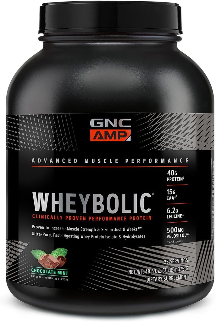 GNC AMP Wheybolic - Chocolate Mint (25 portioner)