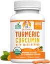 Organisk gurkmeja Curcumin med Black Pepper Extract 2000mg - Hög Absorption Ultra Potent Supplement - 95% Curcuminoids - Vegan, ingen GMO för gemensamt stöd - 120 kapslar