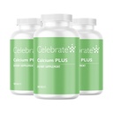 Celebrate Vitamins Calcium Plus - 600mg Calcium Citrate, 600 IE Vitamin D3 & 50mg Magnesium för Post Bariatric Surgery - Gluten-Free & Sugar-Free - 540 Icke-tuggbara tabletter