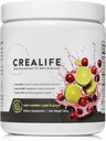 German Micronized Creatine + USA Tart Cherry + Vitamin B6 - Pre och Post Workout Supplement för kvinnor och män, Tart Cherry Lime smak, koffeinfri näring för kropp och hjärna