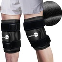 2 Ice Pack för Knee Pain Relief, Återanvändbar Gel Ice Wrap för skador, Swelling, Knee Replacement Surgery, Cold Compress Therapy för artrit, Meniscus Tear och ACL, svart