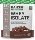 Whey Isolate | Chocolate | 25g Protein | Grass fed | Inga artificiella ingredienser | Endast 5 ingredienser | Snabb Absorption | Se testresultat | 0g Laktos | Gluten Free | Non GMO | 1.5lb | 22 portioner