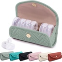 BAGSFY Weekly Pill Organizer 2 gånger om dagen i ett sött tygfall, Medicin Bag, AM PM Pill Box 7 Day, Portable Medication Travel Case för piller, vitaminer, fiskoljor, tillägg.