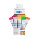 OptimalAmino OTG Stick Packs, 5 Flavor Variety Box (30 Count), 99% Utilized Essential Amino Acid (EAA) Supplement, Öka muskelåterställning, Vegan / Keto Pre / Post Workout, NSF Certified för Sport