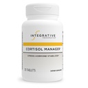 Integrativ terapeutik Cortisol Manager - Adrenal Health Support Supplement for Healthy Stress Response * - Vegan, Dairy-Free & Gluten-Free - 30 tabletter (15 portioner)