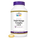21st Century Triple Omega Complex 3 6 9 Enteric Coated Softgels, 180 greve flaska (22875)