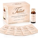 TAUT Marine Collagen Drink & Face Mask - 13.000mg Hydrolyzed Collagen Protein med Hyaluronsyra för ungdomlig, Radiant Skin - Inkluderar 15 flaskor och 5 masker (30-dagars leverans)