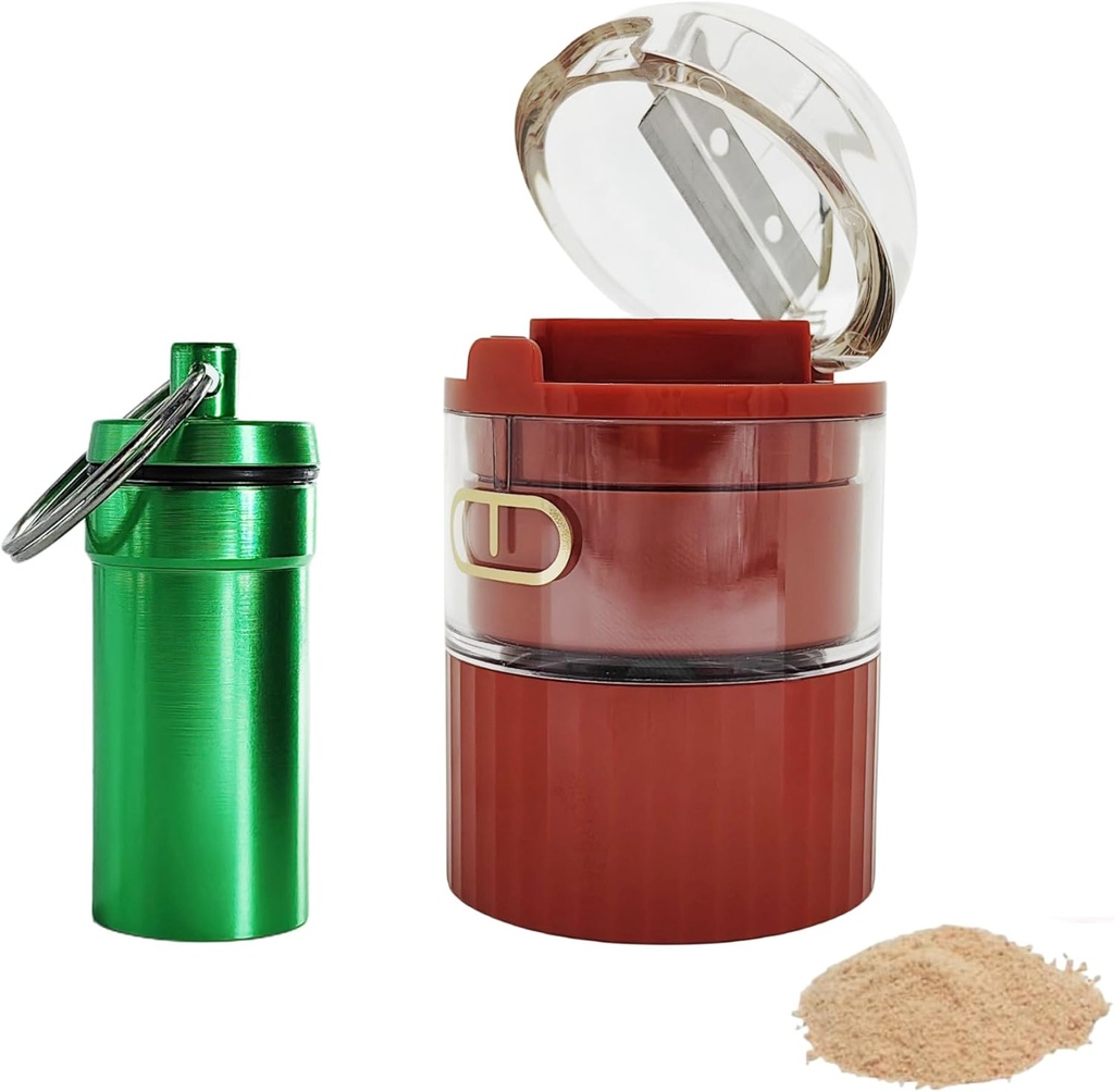Premium Pill Crusher Cutter och Grinder för fint pulver Perfekt för mediciner Husdjur lätt att använda Smasher med flyttbar kopp idealisk för Pastillas Medicinas Efficient Moledor för daglig medicinhantering