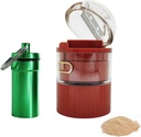 Premium Pill Crusher Cutter och Grinder för fint pulver Perfekt för mediciner Husdjur lätt att använda Smasher med flyttbar kopp idealisk för Pastillas Medicinas Efficient Moledor för daglig medicinhantering