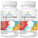 Liposomal Glutathione Softgels, Förbättrad Absorption - Liposomal Leverans, Aktiv Form L-Glutathione, Cellular, Immune Function & Liver Detox, Rich i Antioxidant Formel, Gluten Free, 120 Softgels