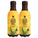 Forever Living - Forever Aloe Vera Gel - 99,7% Pure Inner Leaf Aloe Vera Juice - Konserveringsfri - 33,8 fl oz (Pack av 2)