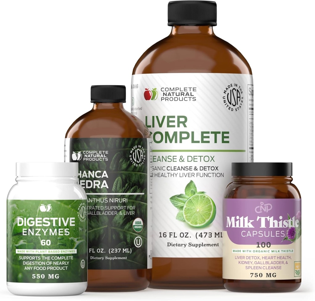 Lever Komplett Bundle & Gallbladder Komplett 8oz Bundle
